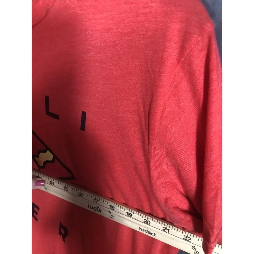 Hollister Men’s T-Shirt Extra Large Orange - Picture 5 of 10